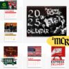 My Chemical Romance 2025 Wall Hanging And Desk Calendar