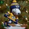 Nashville Predators Hockey Snoopy Ornament