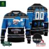 NBA Oklahoma City Thunder Personalized Christmas Ugly Sweater