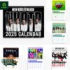New Kids on the Block band 2025 Wall Hanging Calendar