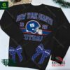 New York Giants NFL Embroider Side Bow Sweatshirt