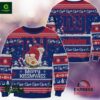 New York Giants NFL Merry Kissmyass Knit Pattern Ugly Sweater