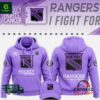 New York Rangers Hockey Fights Cancer Unisex Hoodie