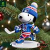 New York Rangers Hockey Snoopy Ornament