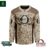 NHL Anaheim Ducks Desert Camouflage Personalized Hockey Jersey