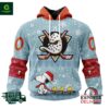 NHL Anaheim Ducks Peanuts Christmas Design Hoodie