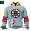NHL Boston Bruins Peanuts Christmas Design Hoodie