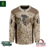 NHL Chicago Blackhawks Desert Camouflage Personalized Hockey Jersey