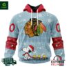 NHL Chicago Blackhawks Peanuts Christmas Design Hoodie