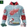 NHL Detroit Red Wings Peanuts Christmas Design Hoodie
