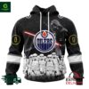 NHL Edmonton Oilers Special Star Wars Design Personalized Hoodie