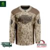NHL Los Angeles Kings Desert Camouflage Personalized Hockey Jersey