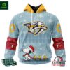 NHL Nashville Predators Peanuts Christmas Design Hoodie