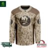 NHL New York Islanders Desert Camouflage Personalized Hockey Jersey