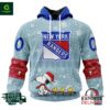 NHL New York Rangers Peanuts Christmas Design Hoodie