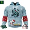 NHL Seattle Kraken Peanuts Christmas Design Hoodie