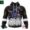NHL Toronto Maple Leafs Special Star Wars Design Personalized Hoodie