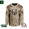 NHL Vegas Golden Knights Desert Camouflage Personalized Hockey Jersey