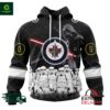 NHL Winnipeg Jets Special Star Wars Design Personalized Hoodie