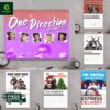One Direction 2025 Wall Hanging And Desk Calendar