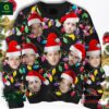One Direction Knit Pattern Ugly Christmas Sweater