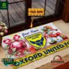 Oxford United F.C Personalized Christmas Carpet