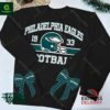 Philadelphia Eagles NFL Embroider Side Bow Sweatshirt