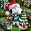 Philadelphia Eagles NFL Snoopy Christmas Ornament