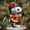 Philadelphia Flyers Hockey Snoopy Ornament