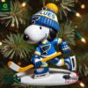 Saint Louis Blues Hockey Snoopy Ornament