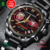 San Francisco 49ers 5-Time Super Bowl Champions Stainless Steel Custom Watch