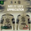 Seattle Kraken Military Appreciation Hoodie Set