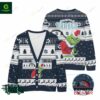 Seattle Kraken NHL Grinch Knitted Cardigan