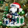 Seattle Seahawks NFL Snoopy Christmas Ornament