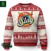 Slay All Day Sleigh Rainbow Ugly Christmas Sweater