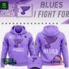 St. Louis Blues Hockey Fights Cancer Unisex Hoodie
