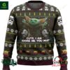 Star Wars Baby Yoda Cute Mandalorion Ugly Christmas Sweater