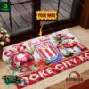 Stoke City F.C Personalized Christmas Carpet