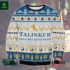 Talisker Single Malt Scotch Whisky Ugly Christmas Sweater