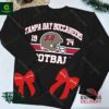 Tampa Bay Buccaneers NFL Embroider Side Bow Sweatshirt