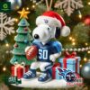 Tennessee Titans NFL Snoopy Christmas Ornament