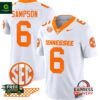 Tennessee Volunteers 2024 Vapor Dylan Sampson White Jersey
