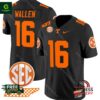 Tennessee Volunteers 2024 Vapor Morgan Wallen Black Jersey