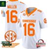 Tennessee Volunteers 2024 Vapor Morgan Wallen White Jersey