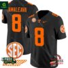 Tennessee Volunteers 2024 Vapor Nico Iamaleava Black Jersey
