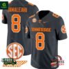 Tennessee Volunteers 2024 Vapor Nico Iamaleava Smoke Grey Jersey