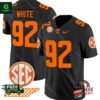 Tennessee Volunteers 2024 Vapor Reggie White Black Jersey