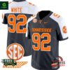 Tennessee Volunteers 2024 Vapor Reggie White Grey Alternate Jersey