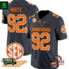 Tennessee Volunteers 2024 Vapor Reggie White Smoke Grey Jersey