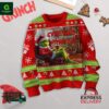 The Grinch Knit Pattern Ugly Christmas Sweater